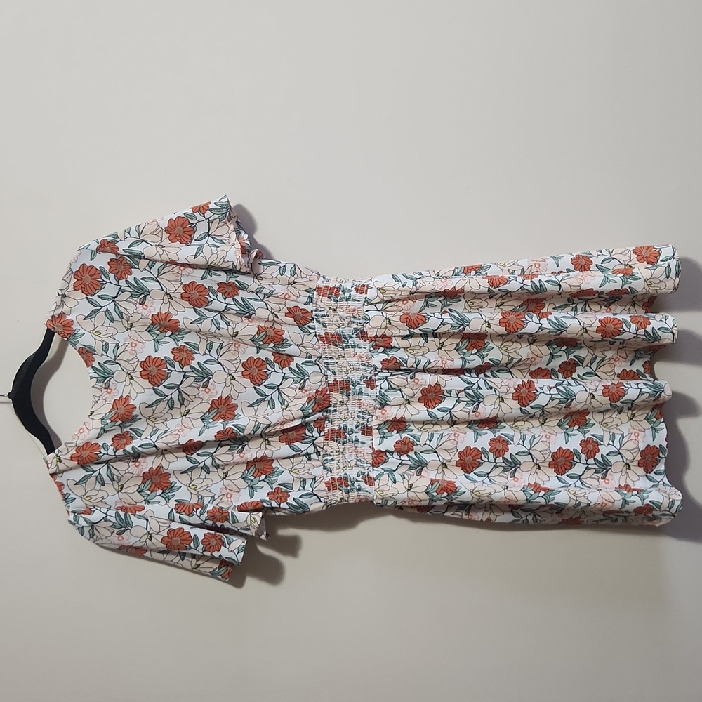 As U Wish Floral Dress size Large - Picture 2 of 6
